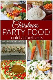 These easy, holiday appetizers will keep your guests full until the main meal is ready. Christmas Party Food Hoosier Homemade Christmas Party Snacks Christmas Party Food Cheap Christmas Recipes