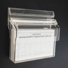 business card holders fittings
