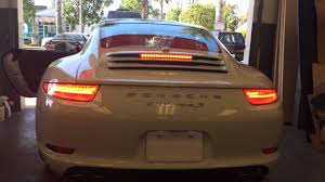 Porsche 991clear Led Upgraded Oem Tail Lights Demo 15 Minute Install Porsche Origional