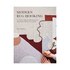 modern rug hooking knitting and