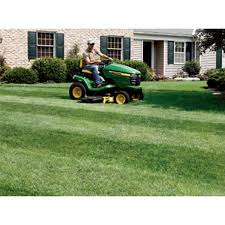 The way the back of my mower is theres 2 ft before the tires. John Deere 48 Inch 54 Inch Tractor Grass Groomer Striping Kit Lp1002