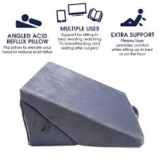 Triangle Wedge Pillow For Side Sleepers