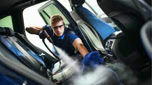 how to steam clean your car at home
