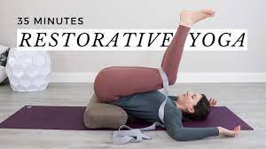 restorative yoga tation with