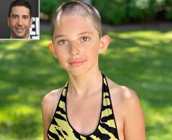 From the brown curly locks to those beautiful blue eyes, the. David Schwimmer S Daughter Cleo 9 Gets Her Head Shaved By Mom People Com