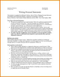 Graduate School Personal Statement Example  Do s in Writing Pinterest