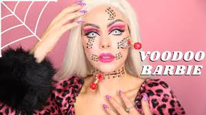 voodoo barbie doll makeup tutorial