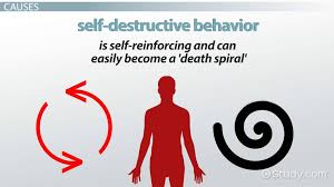 self destructive behavior definition