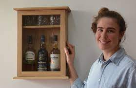 how to make a whiskey cabinet
