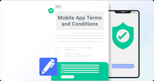 mobile app terms and conditions sample