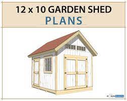 12x10 Garden Shed Plans And Build Guide