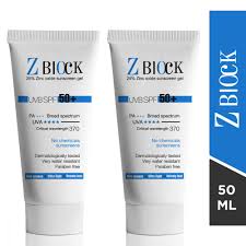 pack of 2 block physical sunscreen