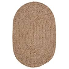 oval braided area rug