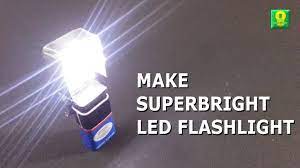 How to make SuperBright LED Flashlight - YouTube