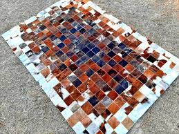 new cowhide patchwork carpet area rug