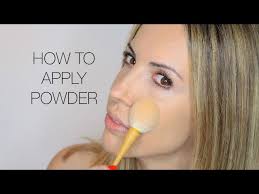 pressed powder makeup tutorial