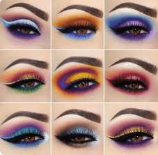 colorful neon eye makeup ideas perfect