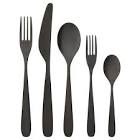 TILLAGD 20-piece cutlery set, black Ikea
