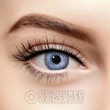 tri tone colored contacts