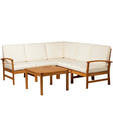 L Shaped Sectional Sofa Furniture Set