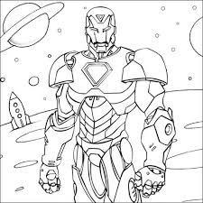 Free printable war coloring pages online. Iron Man Infinity War Coloring Page Mitraland