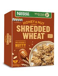 shredded wheat honey nut cereal