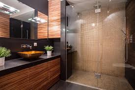 Wooden floor dark brown parquet background. 41 Creative Bathroom Tile Ideas