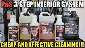 clean interior carpets and upholstery