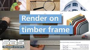 render on timber frame you