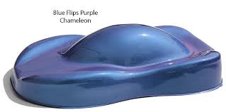 Blue Purple Flip Paint Chameleon Pearls