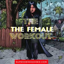 the female workout routine train like