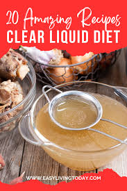 clear liquid t recipes ideas