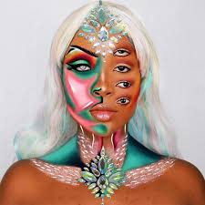 30 illusion makeup looks for halloween