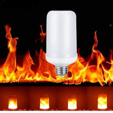 Led Flame Flickering Effect Fire Bulb