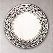 Handmade Mosaic Round Mirror