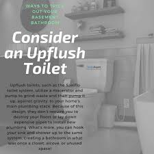 Upflush Toilets Such As The Saniflo