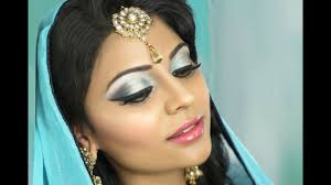 asian bridal makeup tutorial blue