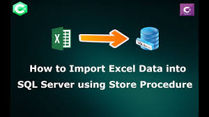 how to import records from excel to sql