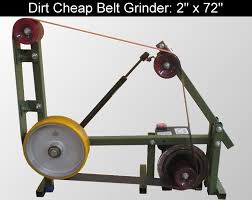 dirt 2 x 72 belt grinder build
