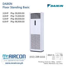 mr aircon ph daikin floor standing