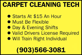 carpet cleaning tech 903 566 3081