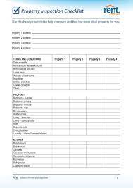property inspection checklist com au