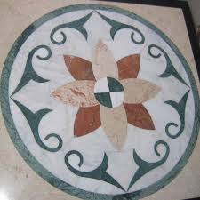 showroom marble carpet waterjet tiles
