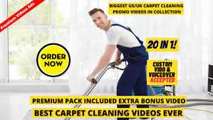 customize carpet cleaning video or