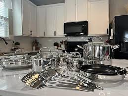 18 piece stainless steel cookware sets