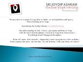Sri Joydip Ashram Online Yoga Varsity | Sri Joydip Ashram