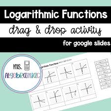 Logarithmic Functions Matching