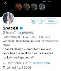 Builders of the most advanced space rockets in the world. William Shatner On Twitter Proof Elonmusk Loves Me Spacex Has Refollowed Me