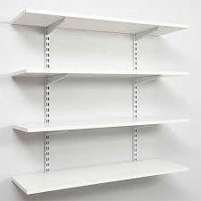 Twin Slot Shelving 4 Shelf Kit