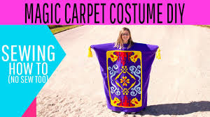 easy aladdin magic carpet costume diy